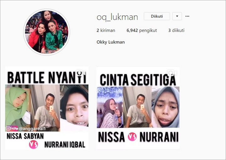 Akun Lama Okky Lukman