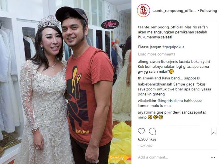Calon Istri Rio Reifan Balas Komentar Haters