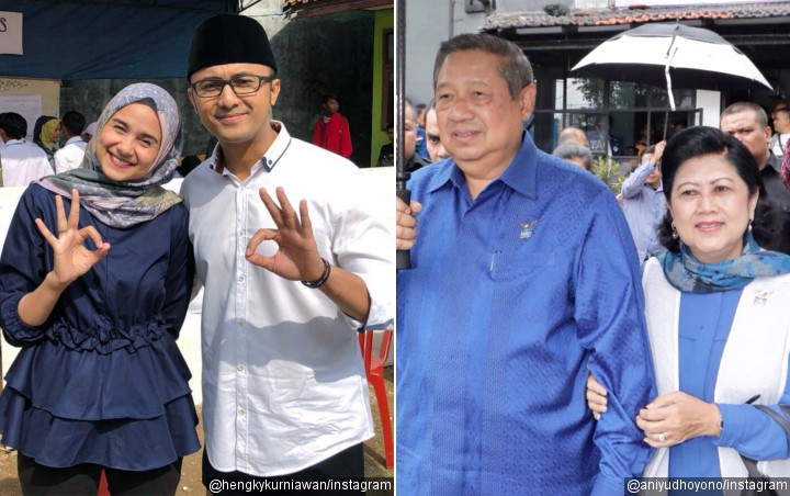 Pose Berdua, Hengky Kurniawan Beri Ucapan Ulang Tahun untuk Ani Yudhoyono