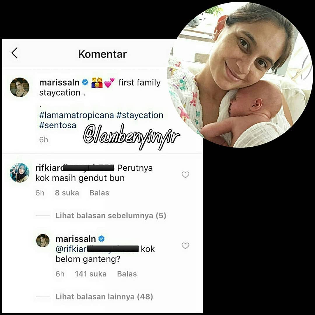 Marissa Nasution Jawab Haters