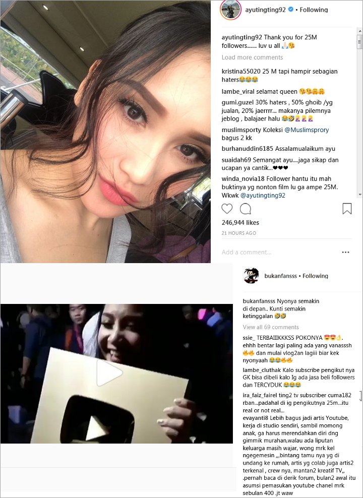 Reaksi Netizen