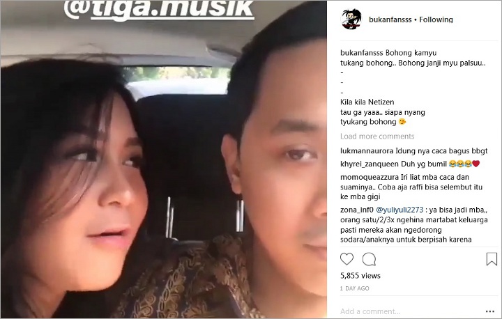 Marsha Tengker Dikira Sindir Raffi Ahmad