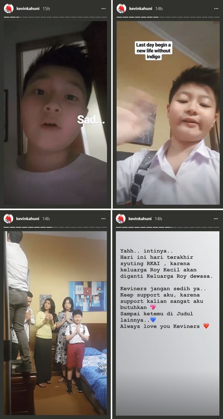  Cerita Beralih ke Masa Dewasa, Kevin Kahuni Sedih Syuting \'Roy Kiyoshi\' Terakhir