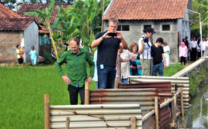 Matt Damon kunjungi Jawa Tengah