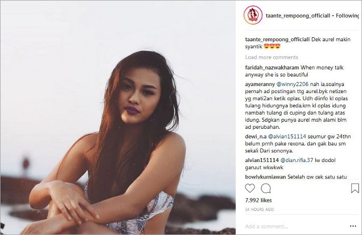 Penampilan Aurel Hermansyah Dicibir Netter