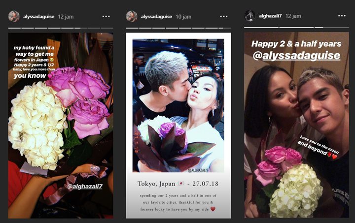 Perayaan Jadian Al Ghazali dan Alyssa Daguise