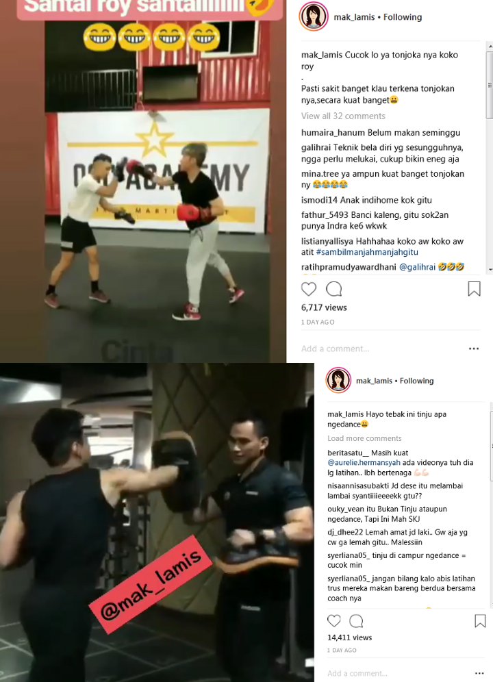 Roy Kiyoshi Latihan Muay Thai