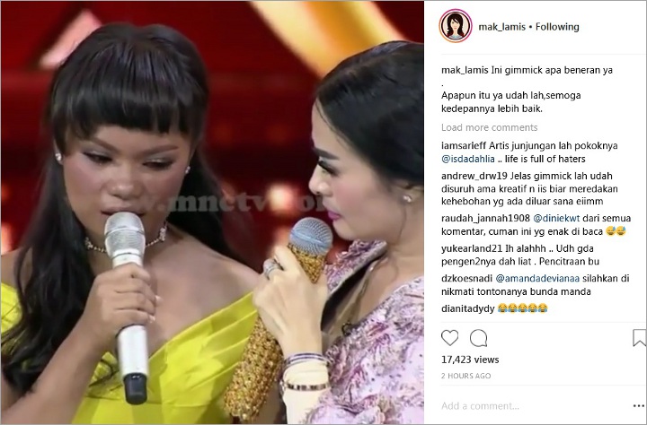 Waode dan Iis Dahlia Saling Minta Maaf