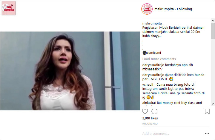 Barbie Kumalasari Klarifikasi Soal Berlian Rp 20 Miliar, Pernyataannya Berujung Cibiran