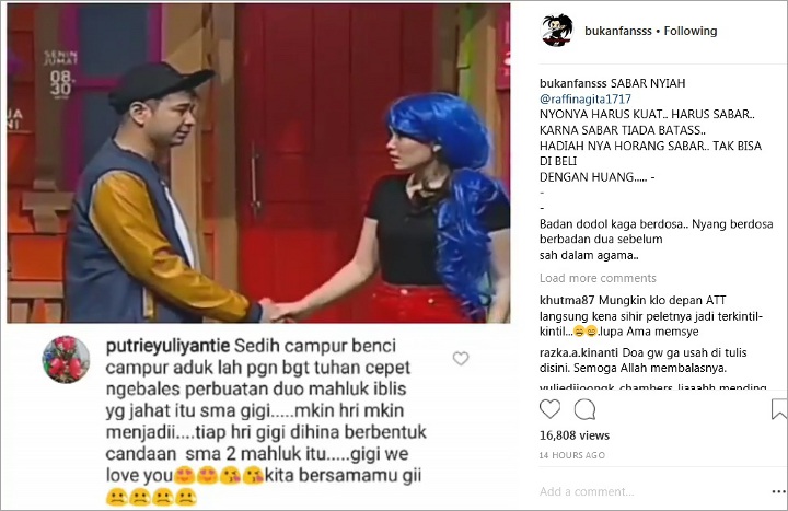 Raffi Ahmad dan Ayu Ting Ting Dibully