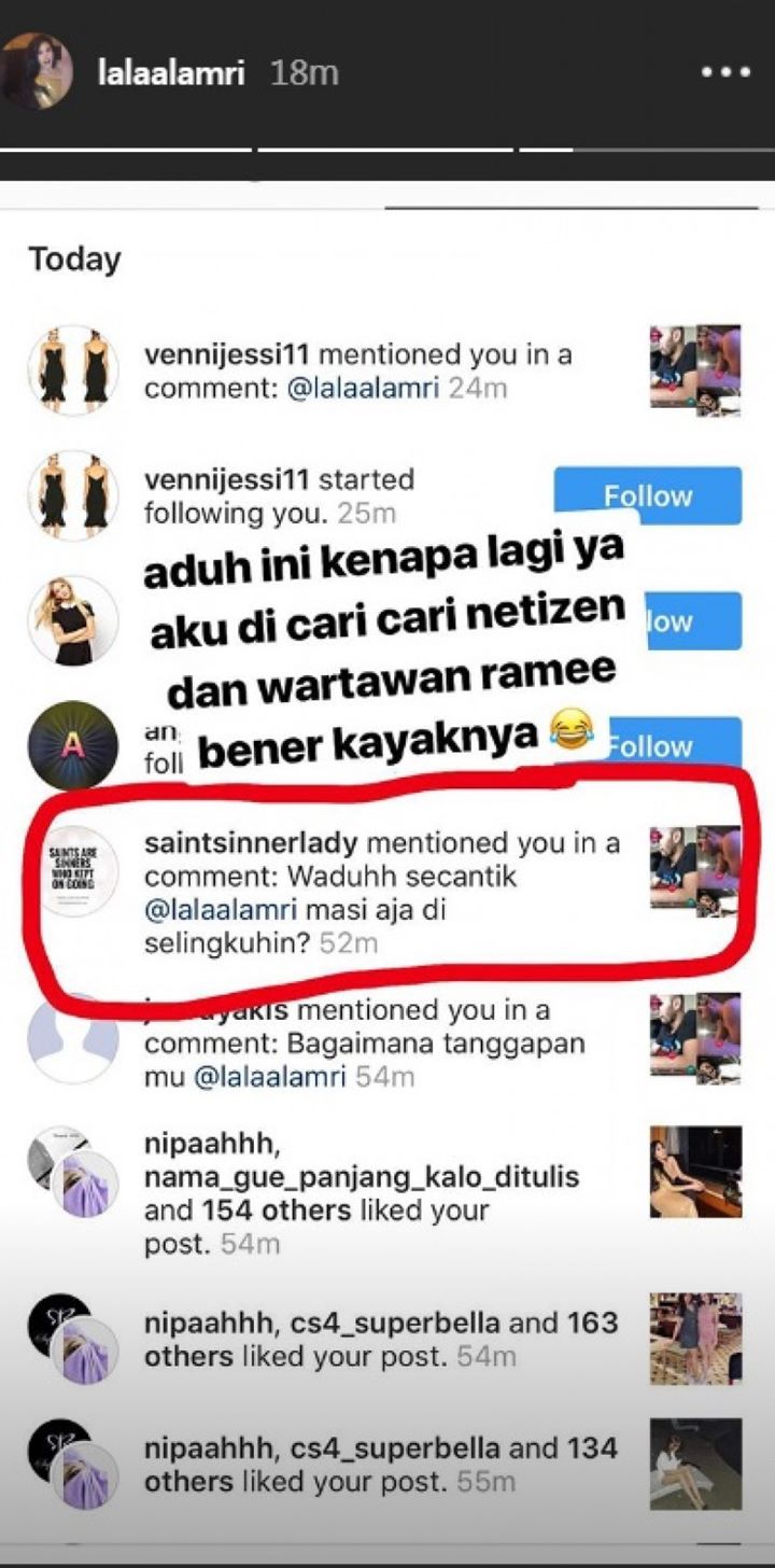 Lala Amri Soal Enji