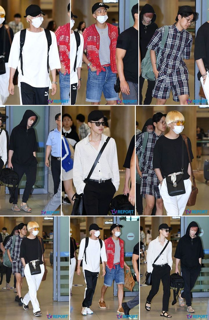 Balik dari Eropa, Kepulangan BTS ke Korea Disambut Bahagia Netter