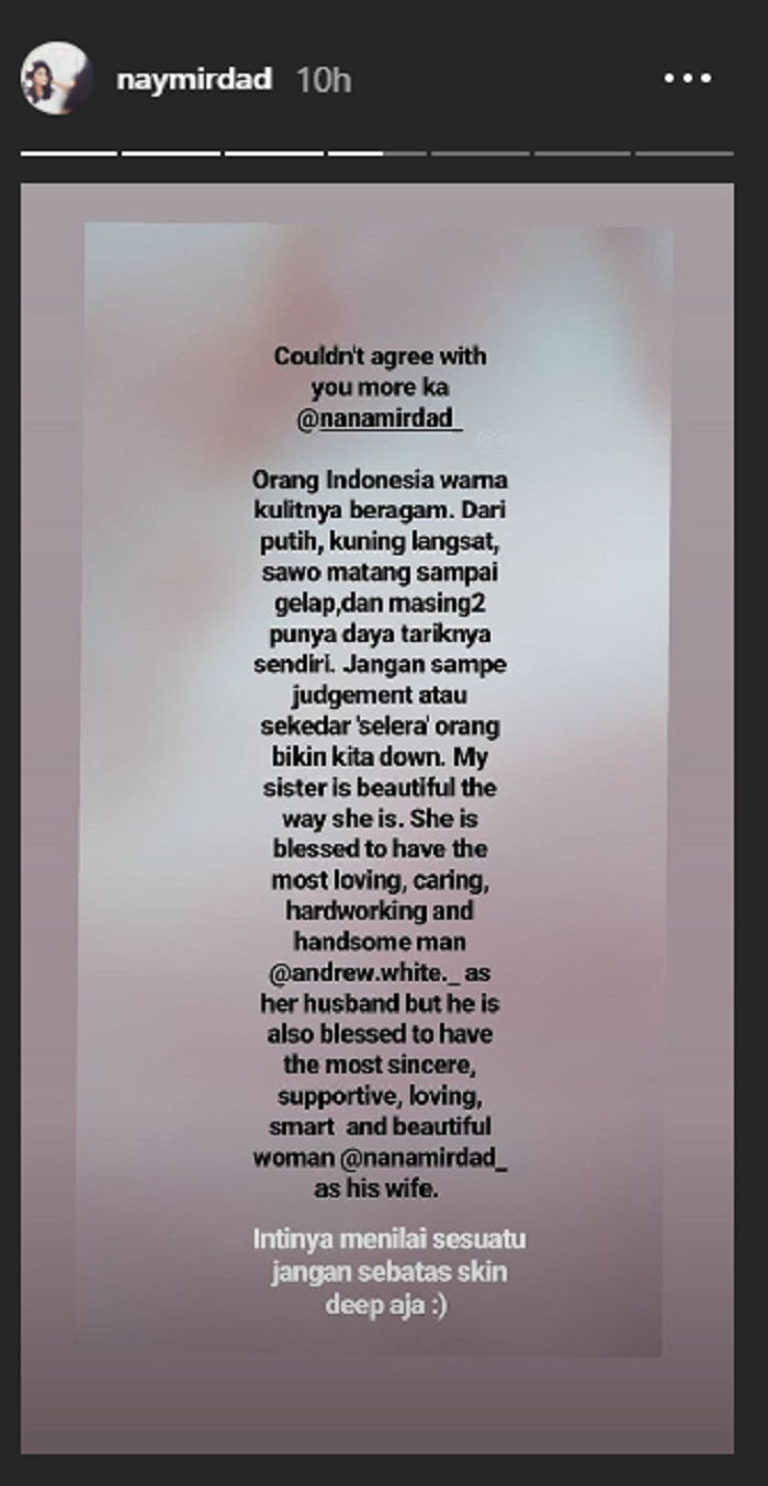 Naysila Mirdad Bela Kaka yang Dibully