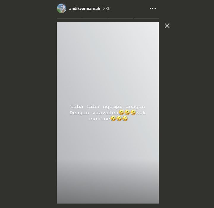 Andik Vermansyah Ngimpi Via Vallen