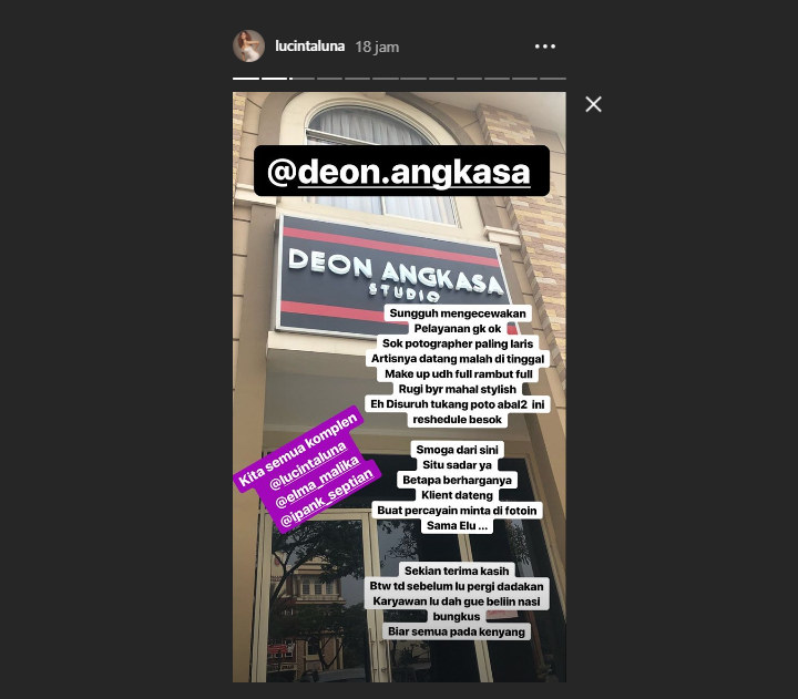 Makin Panas, Lucinta Luna Balik Sindir Fotografer Ini Tak Profesional 2