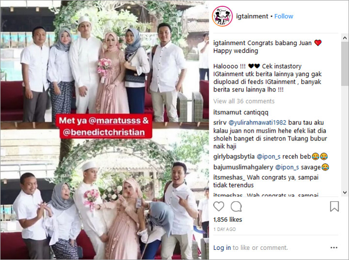 Juan Christian Mantan Syahnaz Menikah, Sosok Istri Saleha Jadi Sorotan