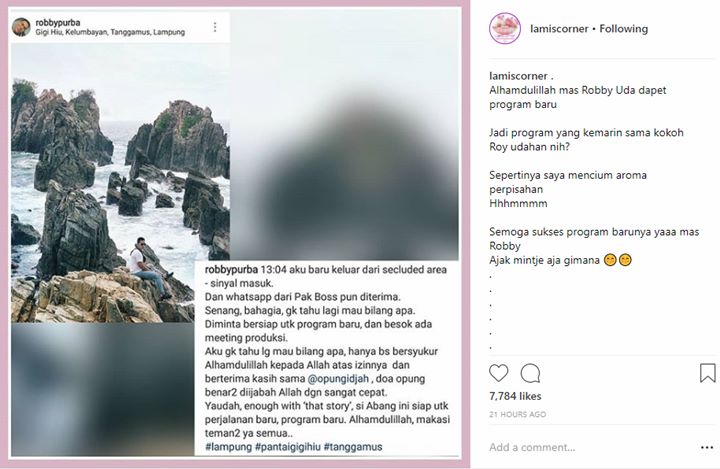 Mundur dari \'Karma\' Robby Purba Siap Syuting Progam Baru di ANTV, Netter Sebut Gimmick