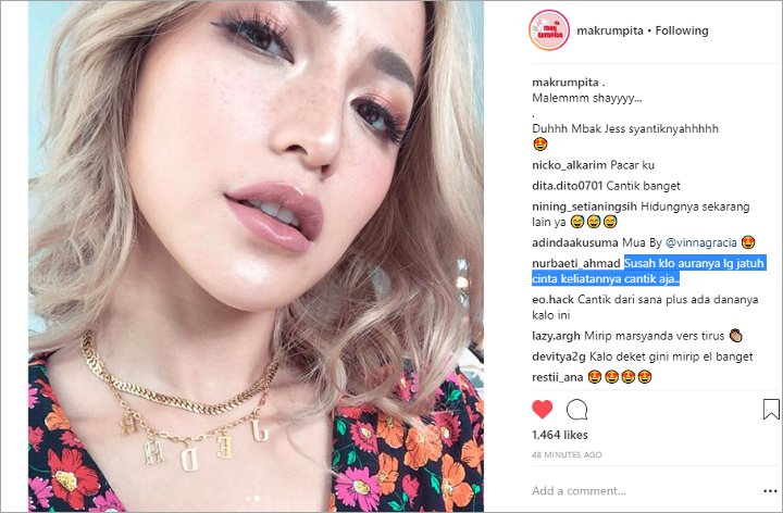 Jessica Iskandar Cantik Pakai Freckles