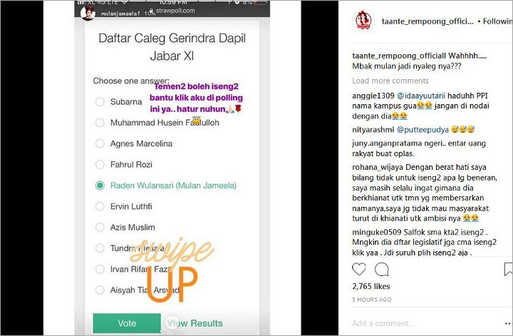 Ahmad Dhani Ditegur Putra Joko Widodo