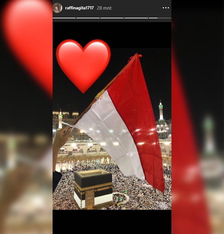 Unggahan Insta Story Raffi Ahmad
