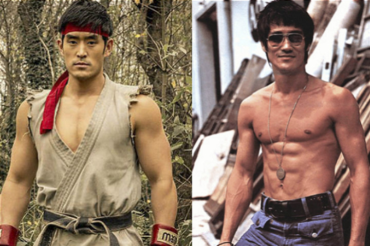 Mike Moh mirip Bruce Lee