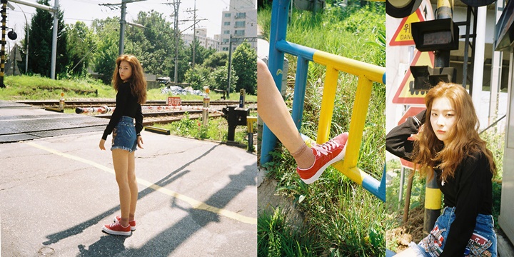 Seulgi di Iklan Promosi Converse