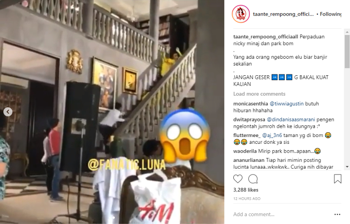 Lucinta Luna Jatuh Tergelincir Saat Bikin Video Klip