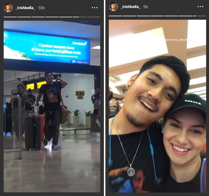 Kejutan Irish Bella untuk Giorgino Abraham