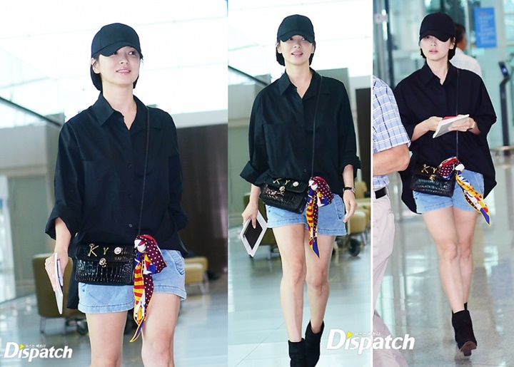 Song Hye Kyo Tampil Fresh Rambut Pendek