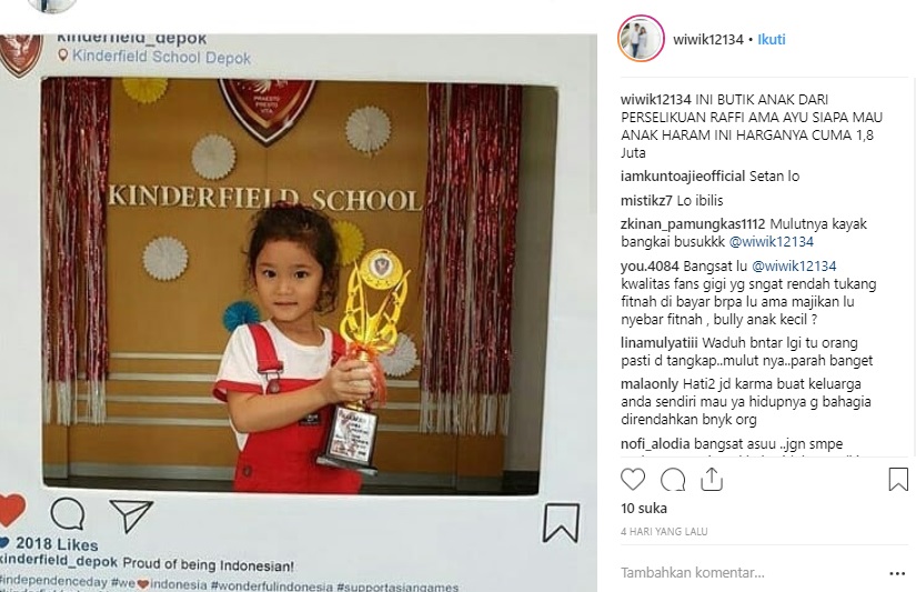 Bilqis Dijual Haters