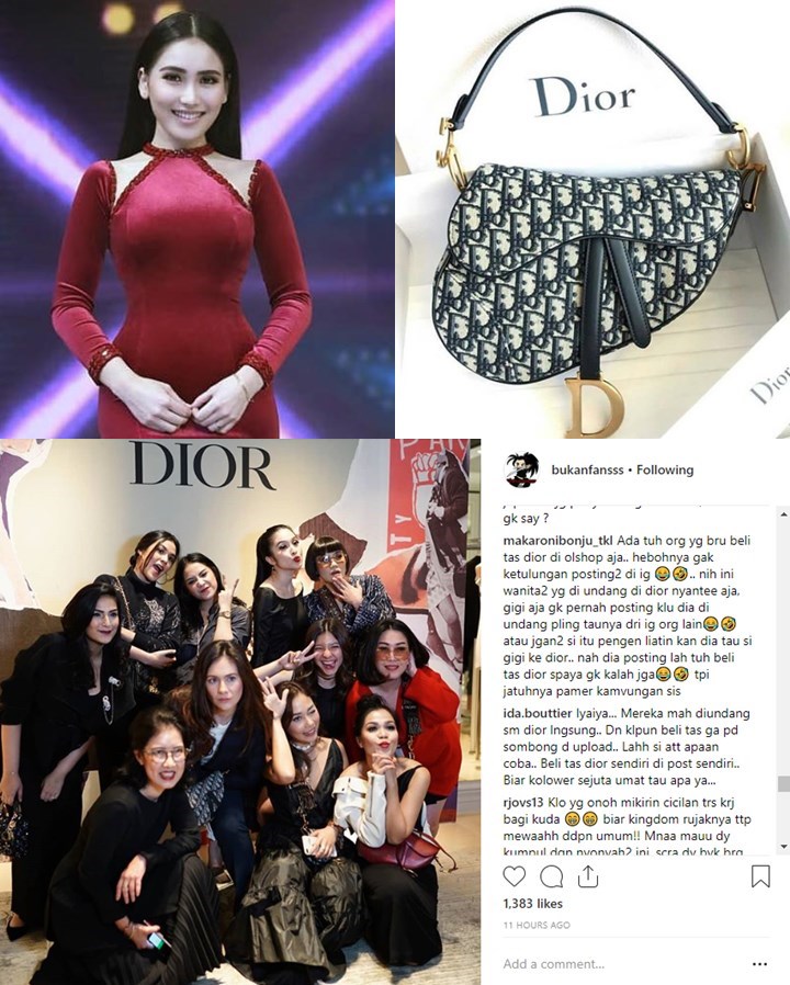 Ayu Ting Ting Pamer Tas Dior Dibully