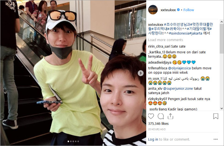 Unggah Foto Bareng Ryeowook, Fans Sebut Leeteuk Super Junior Belum Move On Dari Indonesia