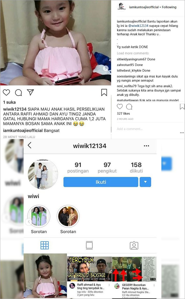 Sadisnya Haters, Lelang Anak Ayu Ting Ting Seharga Rp 1,2 Juta