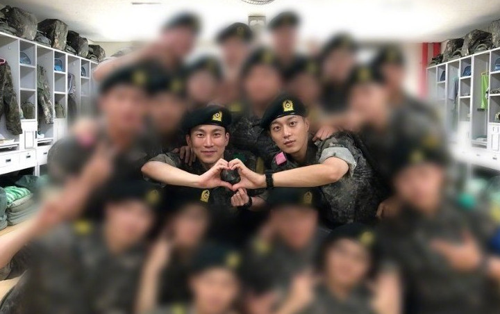 Gembira Saat Wajib Militer, Yoon Doo Joon dan Eunkwang Bagikan Foto Lucu