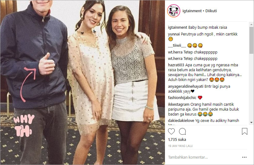 Wajah Makin Cantik dan Bodi Tetap Langsing Saat Hamil, Raisa Bikin Netter Iri