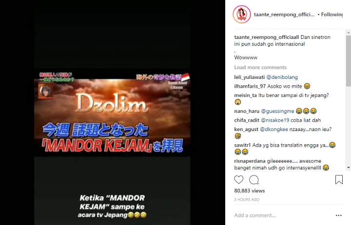 Jadi Viral, FTV \'Dzolim\' Mandor Kejam Masuk Acara Televisi Jepang?