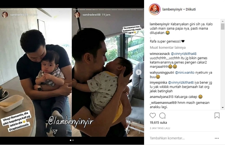 Sandra Dewi Cemburu ke Suami