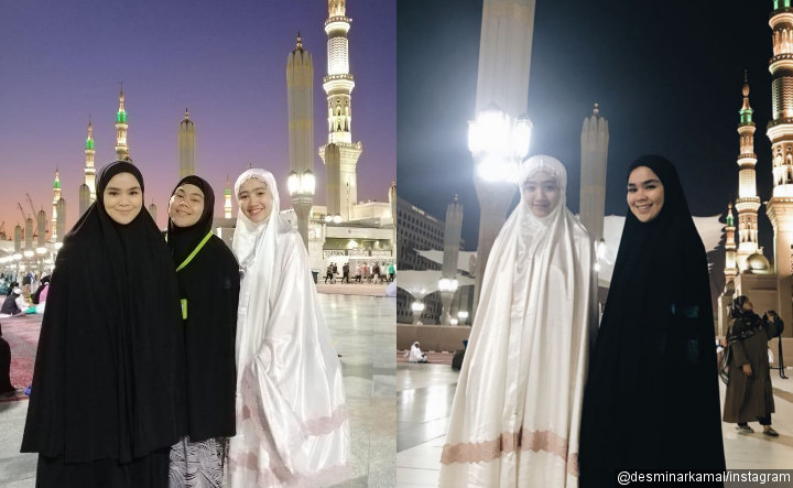 Diam-Diam Umrah, Cantiknya Febby Rastanty Pakai Hijab Syari Bikin Adem