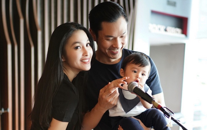 Suami Sandra Dewi Gendong dan Tenangkan Putranya, Warganet Klepek-Klepek
