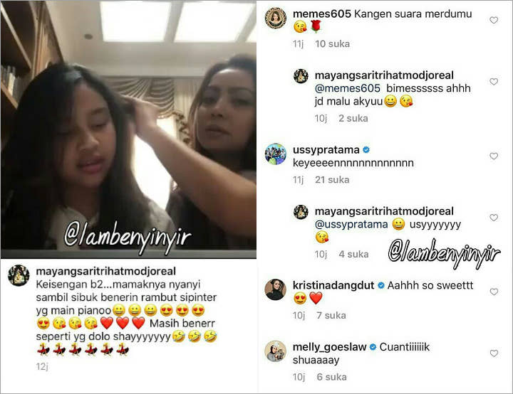 Teman Artis Mayangsari