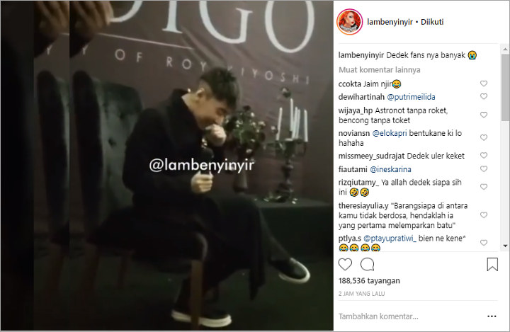 Dipanggil \'Koko Ganteng\', Sikap Salah Tingkah Roy Kiyoshi Jadi Sorotan