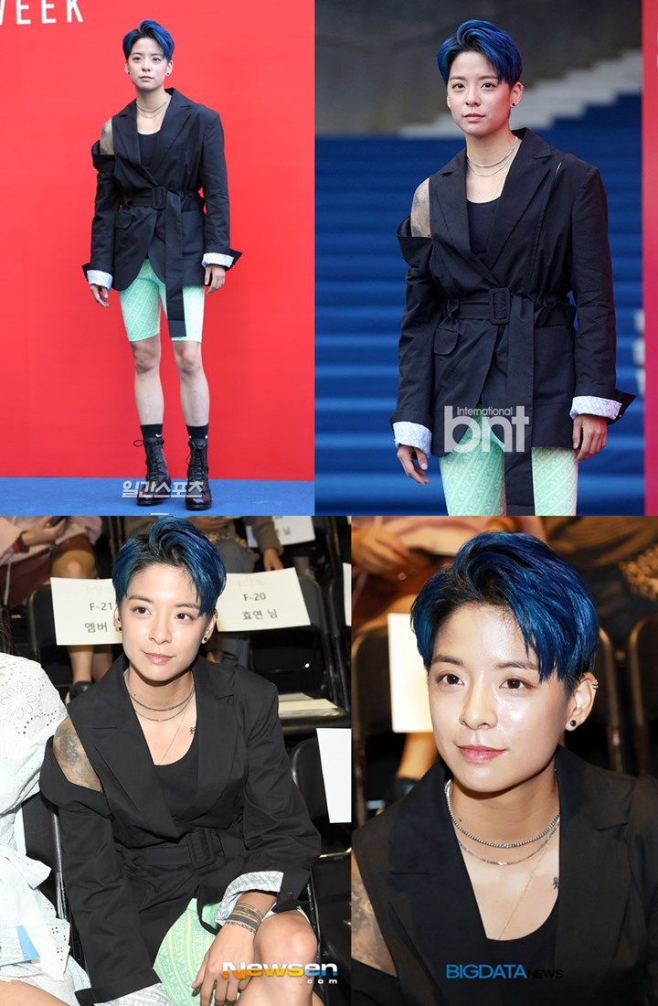 Amber di Seoul Fashion Week