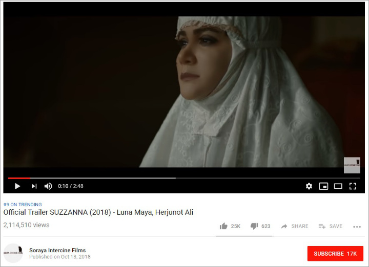 Trailer Film \'Suzzanna Bernapas Dalam Kubur\'