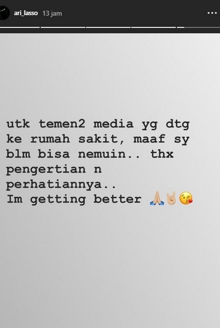 Ari Lasso Minta Maaf