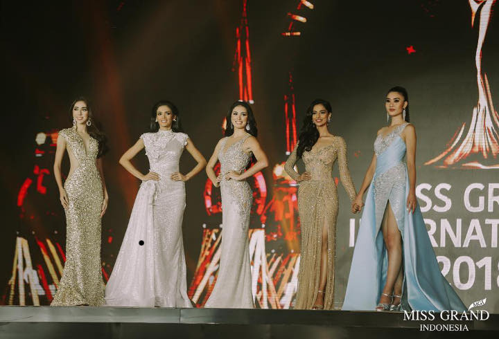Penampilan Nadia Purwoko saat berhasil lolos ke babak Top 5