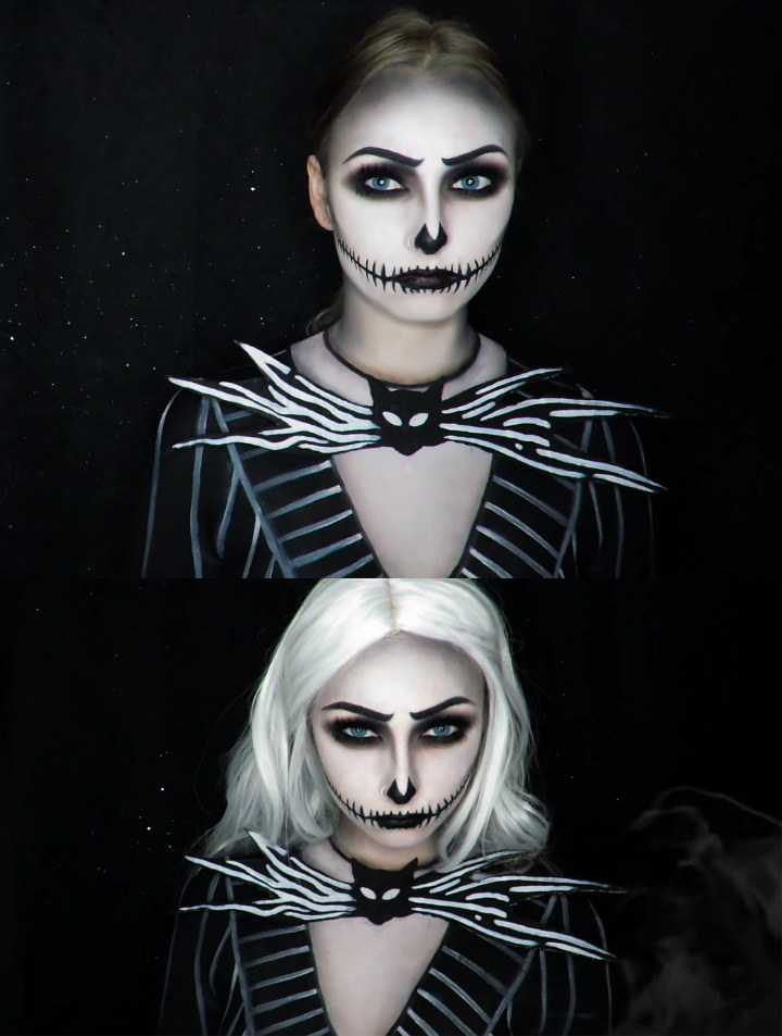 Genderbent Jack Skellington
