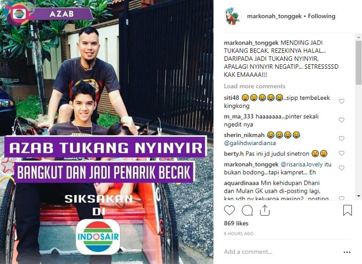Meme Azab Ahmad Dhani