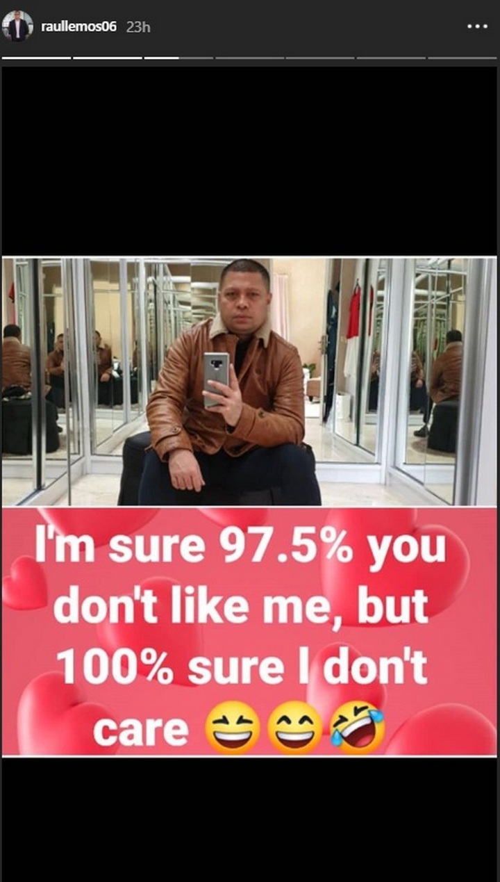 Raul Lemos Curhat di Instagram Story