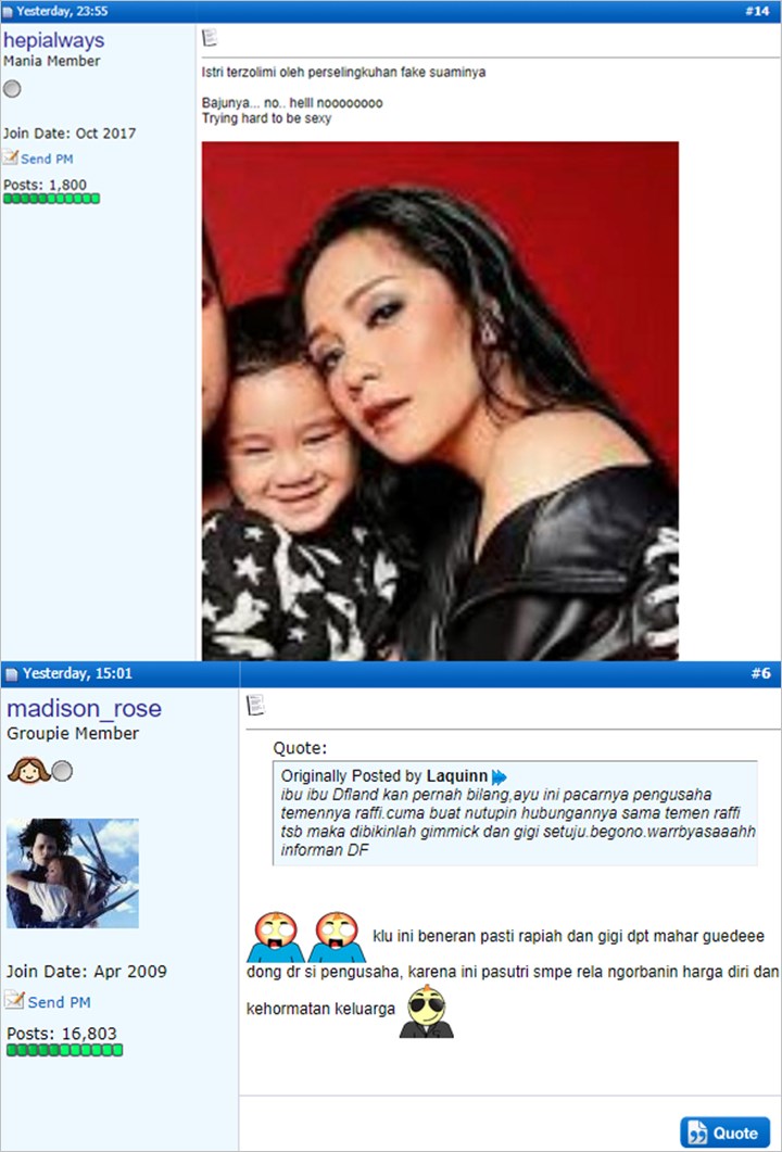 Reaksi Netter Soal Raffi dan Nagita