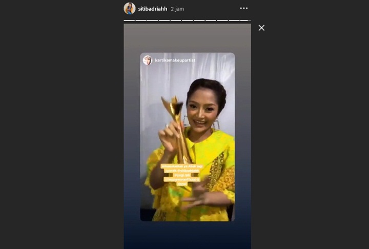 Siti Badriah Menang Anugerah Dangdut Indonesia 2018